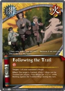 Following the Trail card artwork