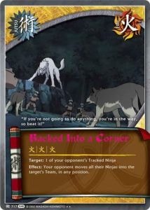 Backed Into a Corner card artwork