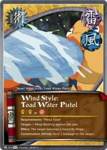 Wind Style: Toad Water Pistol card artwork