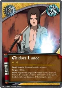 Chidori Lance card artwork