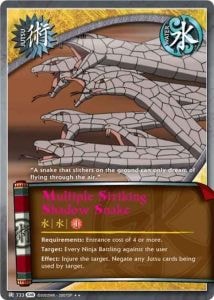 Multiple Striking Shadow Snake card artwork
