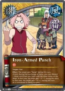 Iron-Armed Punch! card artwork