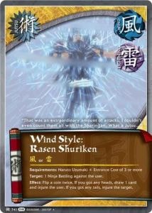Wind Style: Rasen Shuriken card artwork