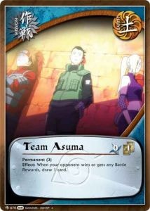 Team Asuma card artwork