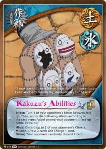 Kakuzu's Abilities card artwork