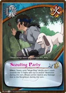 Scouting Party card artwork