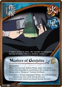 Masters of Genjutsu card artwork