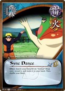Sync Dance card artwork