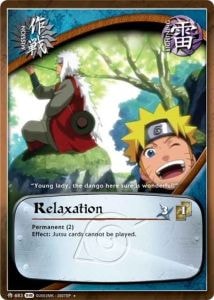 Relaxation card artwork