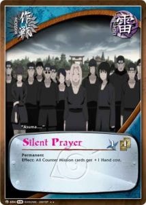 Silent Prayer card artwork