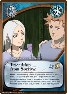 Friendship from Sorrow card artwork