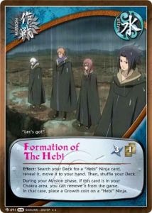 Formation of The Hebi card artwork