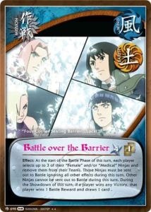 Battle over the Barrier card artwork