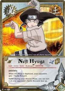 Neji Hyuga card artwork
