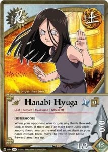 Hanabi Hyuga card artwork