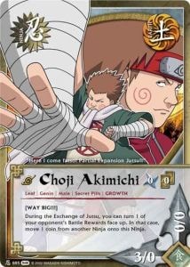 Choji Akimichi card artwork
