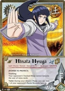 Hinata Hyuga card artwork