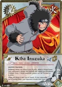 Kiba Inuzuka card artwork
