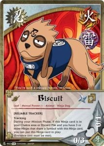 Biscuit card artwork