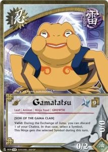 Gamatatsu card artwork