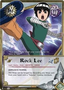 Rock Lee card artwork