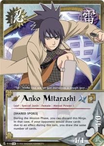 Anko Mitarashi card artwork