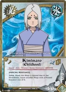 Kimimaro (Childhood) card artwork