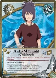 Anko Mitarashi (Childhood) card artwork