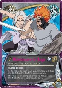 Kimimaro & Jugo card artwork