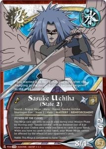 Sasuke Uchiha (State 2) card artwork