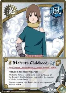 Matsuri (Childhood) card artwork