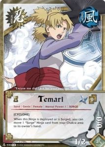 Temari card artwork
