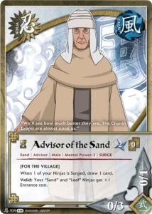 Advisor of the Sand card artwork