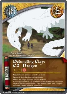 Detonating Clay: C2 Dragon card artwork