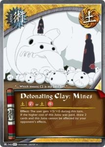 Detonating Clay: Mines card artwork