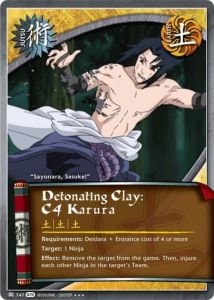 Detonating Clay: C4 Karura card artwork