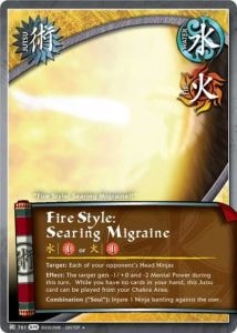 Fire Style: Searing Migraine card artwork