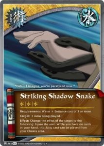 Striking Shadow Snake card artwork