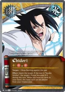 Chidori card artwork
