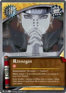 Rinnegan card artwork