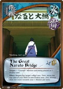 The Great Naruto Bridge card artwork