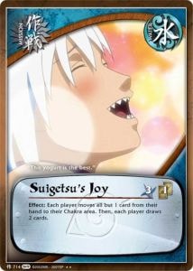 Suigetsu's Joy card artwork