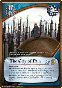 The City of Pain card artwork
