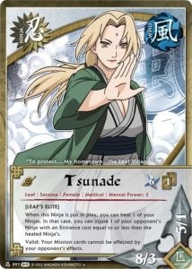 Tsunade card artwork