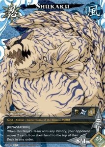 Shukaku card artwork