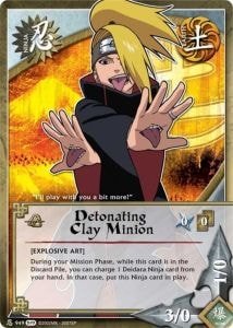 Detonating Clay Minion card artwork