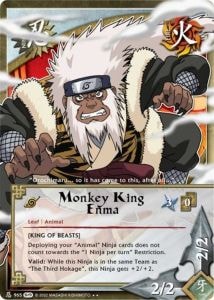 Monkey King Enma card artwork