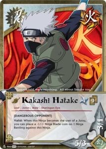 Kakashi Hatake card artwork