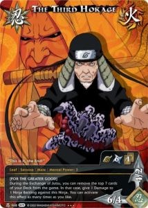 The Third Hokage card artwork