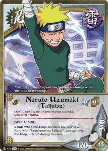 Naruto Uzumaki (Taijutsu) card artwork
